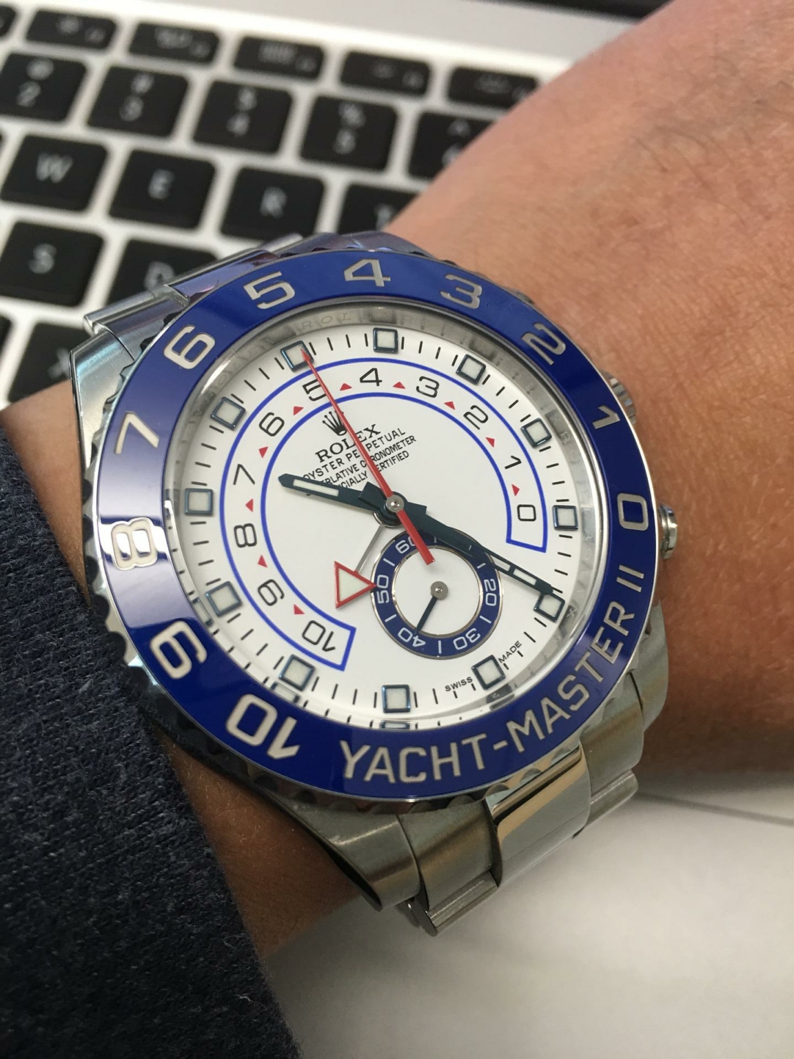 rolex yachtmaster 40 wartezeit
